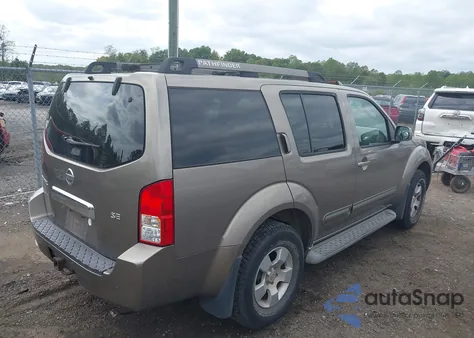 2005 Nissan Pathfinder Se from USA, damaged, VIN 5N1AR18W25C760442